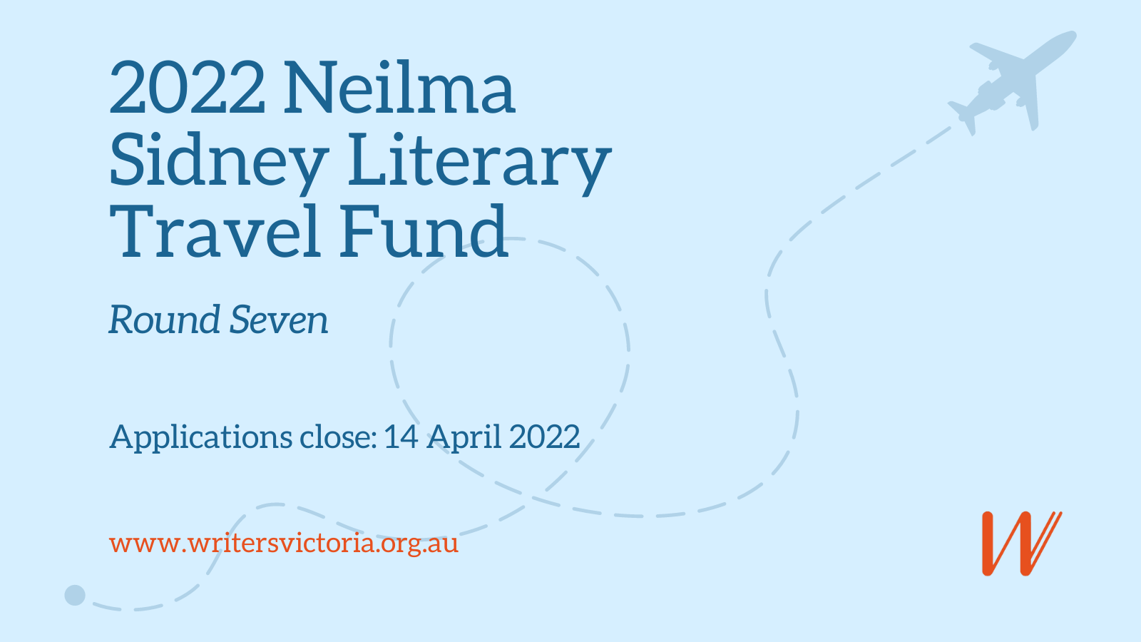 2022 Neilma Sidney Literary Travel Fund Round Seven