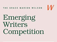 The 2022 Grace Marion Wilson Emerging Writers Competition