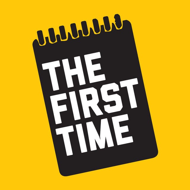 The First Time Podcast logo