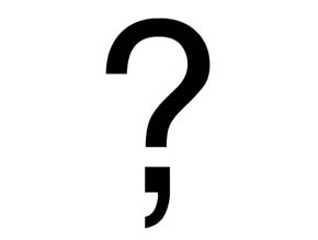 A picture of a question mark