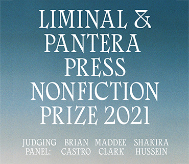 LIMINAL & Pantera Press announce nonfiction prize worth $12,000 and new anthology