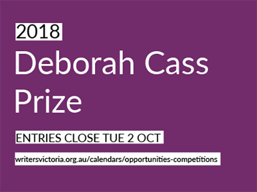 2018 Deborah Cass Prize