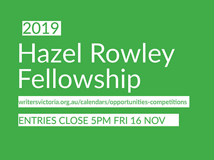 2019 Hazel Rowley Fellowship