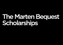 The Marten Bequest Scholarships